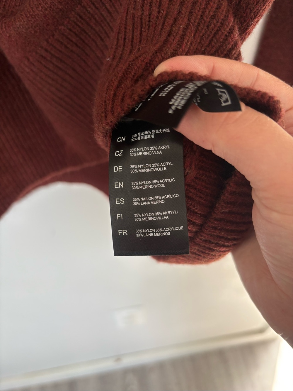 KÜHL Nordik Merino Wool Blend Fair Isle Sweater Brown Multi Size M - Picture 7 of 10